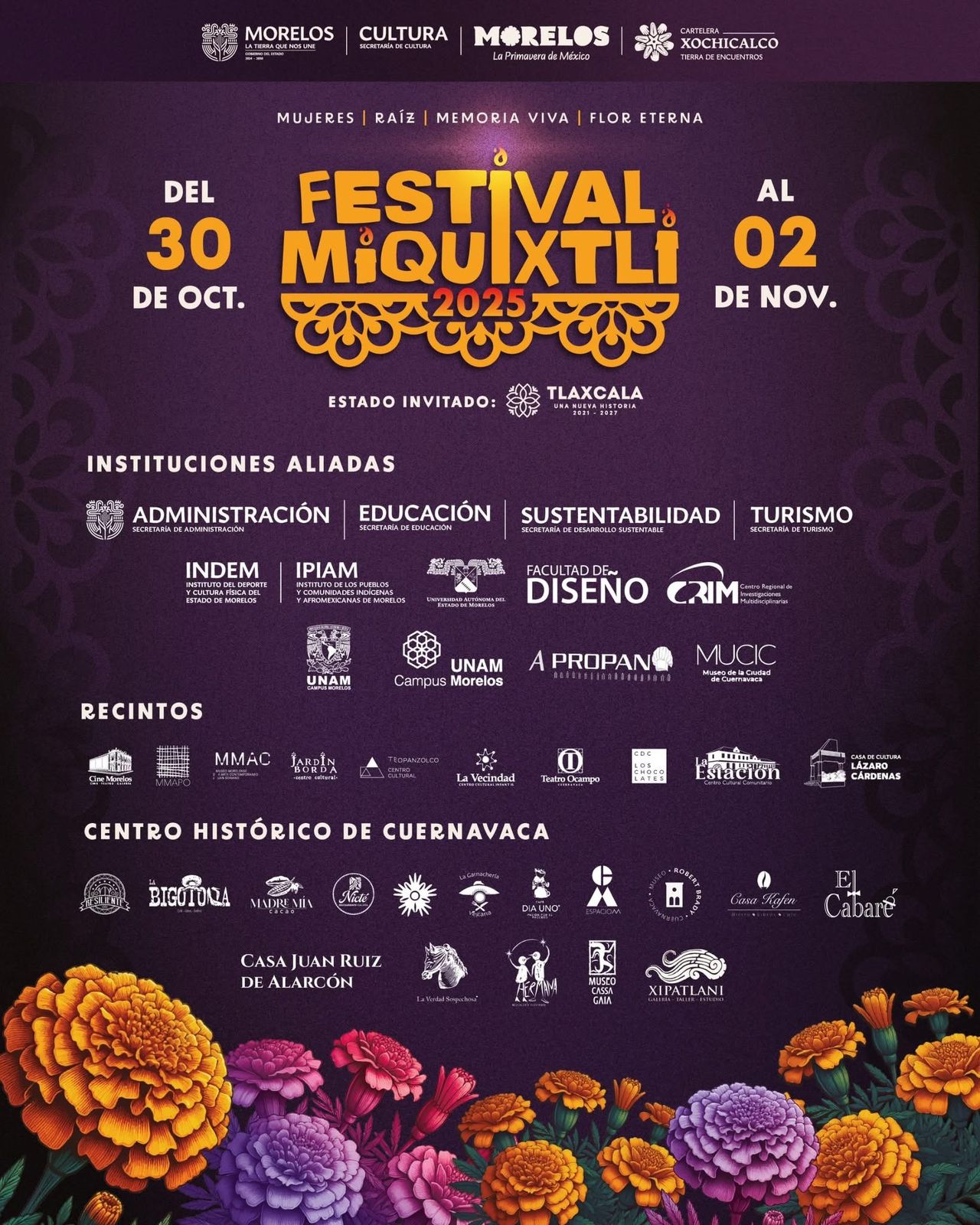 CELEBRARÁ MIQUIXTLI 2025 LA VIDA Y EL TALENTO MORELENSE CON UNA CARTELERA ARTÍSTICA IMPERDIBLE CELEBRARÁ MIQUIXTLI 2025 LA VIDA Y EL TALENTO MORELENSE CON UNA CARTELERA ARTÍSTICA IMPERDIBLE