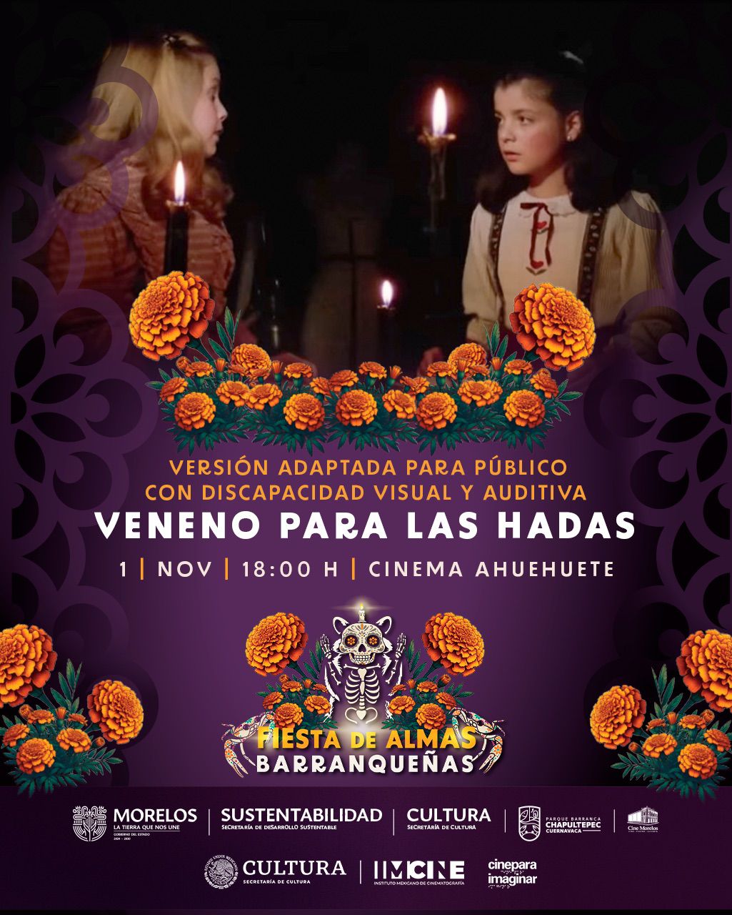 CELEBRA SECRETARÍA DE DESARROLLO SUSTENTABLE DÍA DE MUERTOS CON MÚSICA Y CINE EN EL PARQUE BARRANCA CHAPULTEPEC CELEBRA SECRETARÍA DE DESARROLLO SUSTENTABLE DÍA DE MUERTOS CON MÚSICA Y CINE EN EL PARQUE BARRANCA CHAPULTEPEC