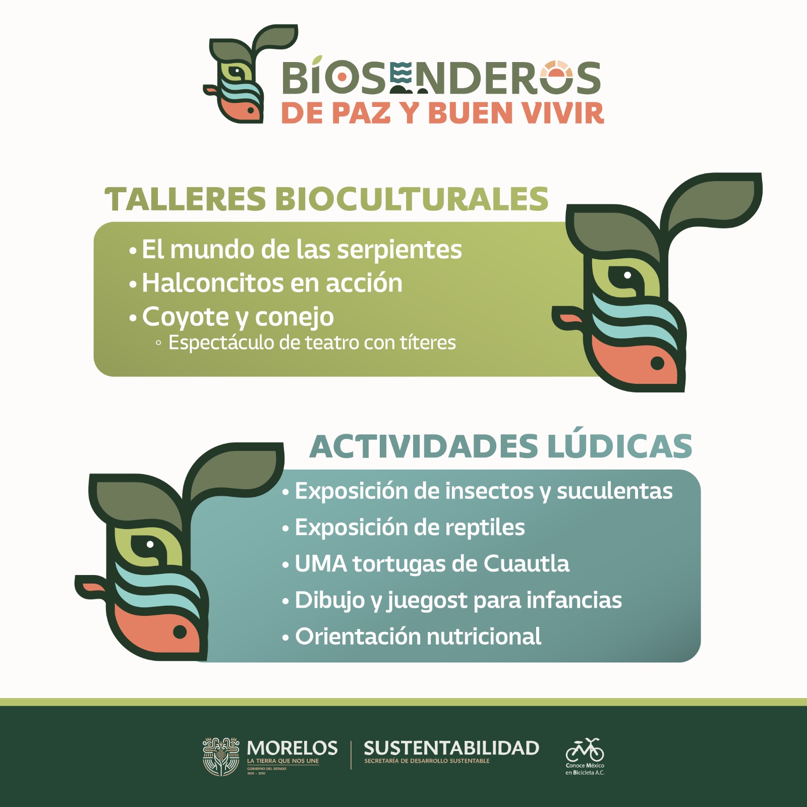 ARRANCA GOBIERNO DE MORELOS PROYECTO “BIOSENDEROS DE PAZ Y BUEN VIVIR” EN CUAUTLA ARRANCA GOBIERNO DE MORELOS PROYECTO “BIOSENDEROS DE PAZ Y BUEN VIVIR” EN CUAUTLA