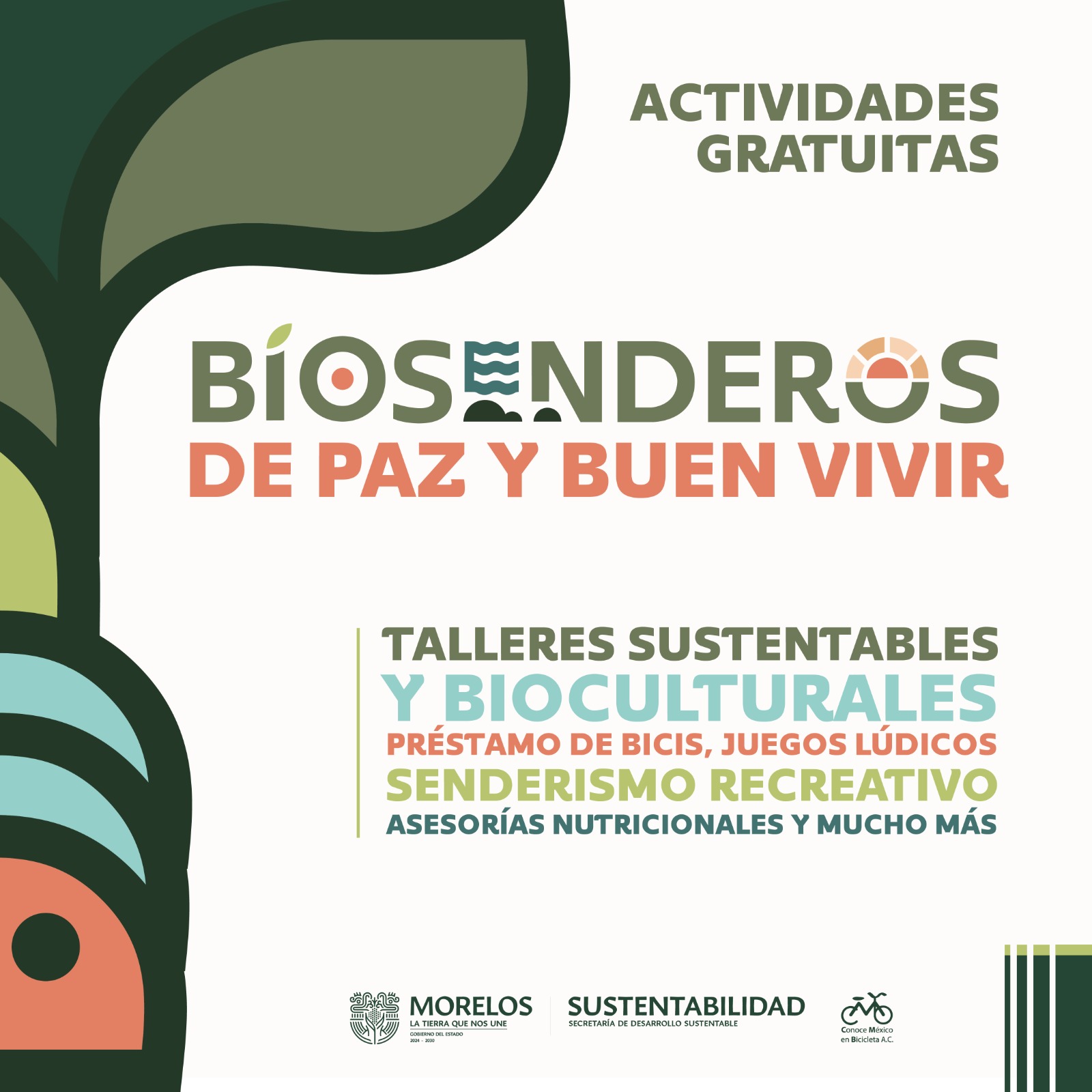 ARRANCA GOBIERNO DE MORELOS PROYECTO “BIOSENDEROS DE PAZ Y BUEN VIVIR” EN CUAUTLA ARRANCA GOBIERNO DE MORELOS PROYECTO “BIOSENDEROS DE PAZ Y BUEN VIVIR” EN CUAUTLA