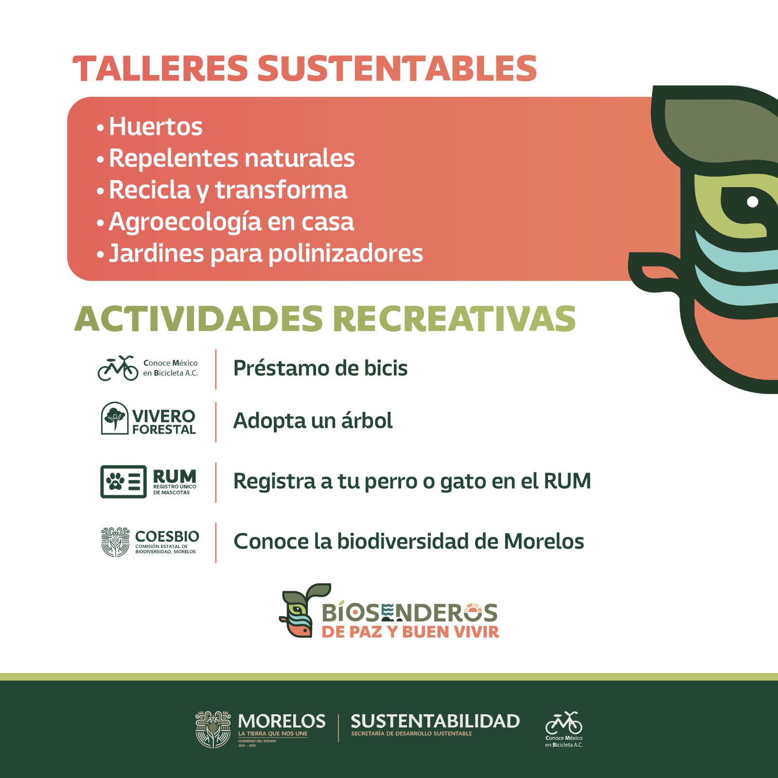 ARRANCA GOBIERNO DE MORELOS PROYECTO “BIOSENDEROS DE PAZ Y BUEN VIVIR” EN CUAUTLA ARRANCA GOBIERNO DE MORELOS PROYECTO “BIOSENDEROS DE PAZ Y BUEN VIVIR” EN CUAUTLA