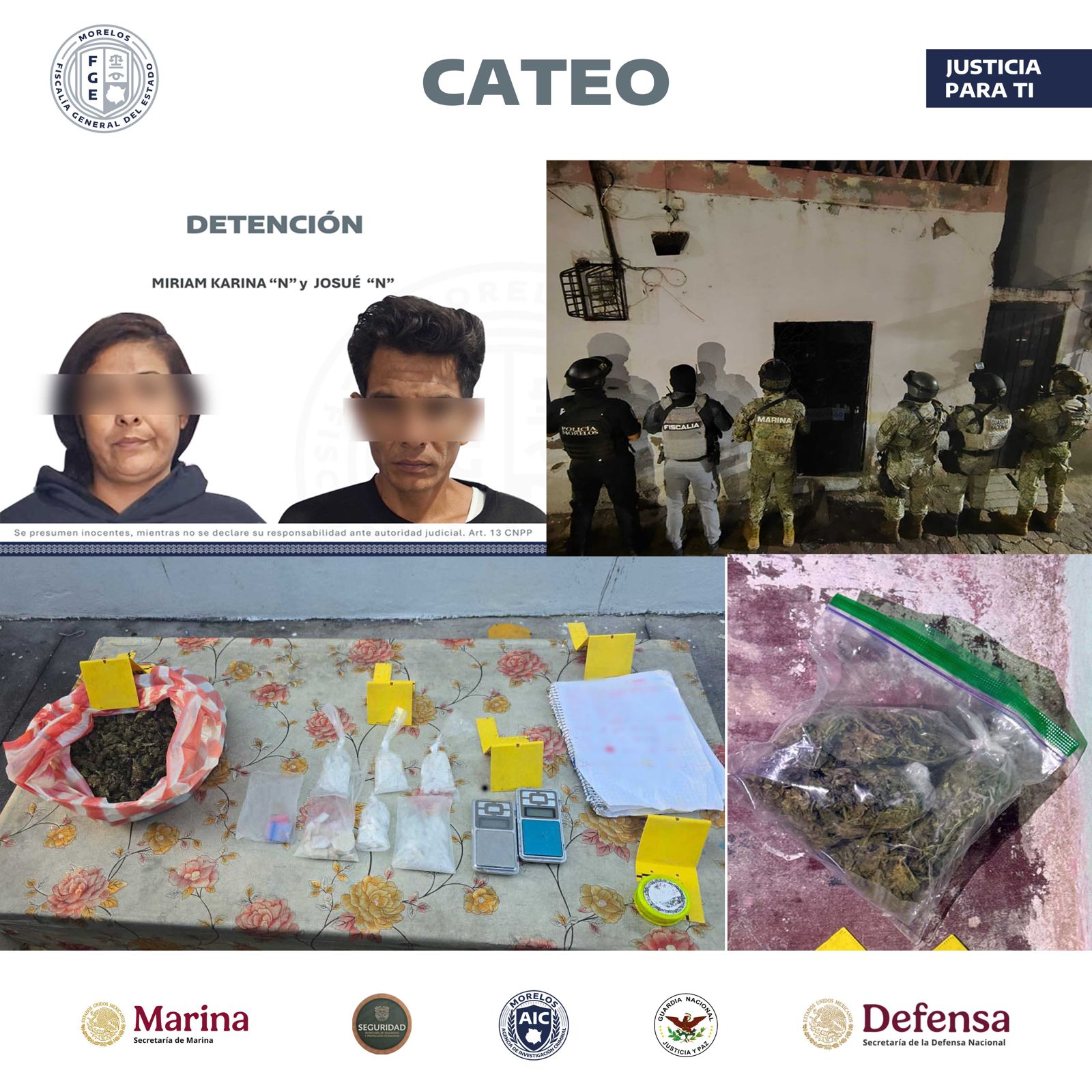 CATEAN INMUEBLES, PRESUNTAMENTE, RELACIONADOS CON DELITO CONTRA LA SALUD EN CUAUTLA Y YAUTEPEC CATEAN INMUEBLES, PRESUNTAMENTE, RELACIONADOS CON DELITO CONTRA LA SALUD EN CUAUTLA Y YAUTEPEC