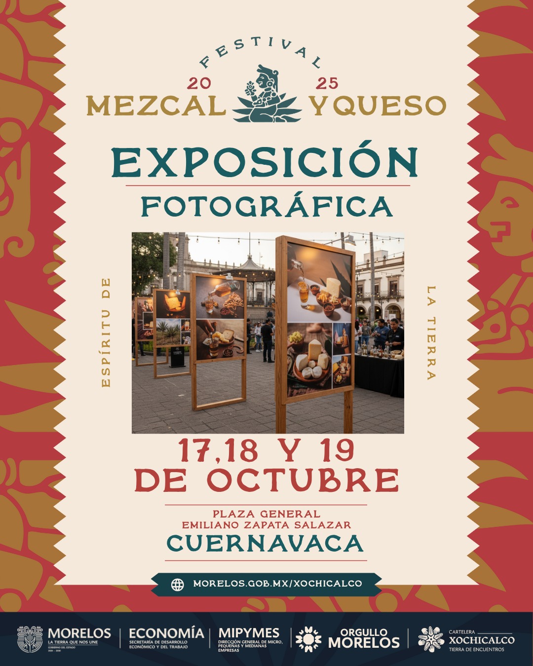 INVITA GOBIERNO DE MORELOS A DISFRUTAR EL FESTIVAL DEL MEZCAL Y EL QUESO “ESPÍRITU DE LA TIERRA” INVITA GOBIERNO DE MORELOS A DISFRUTAR EL FESTIVAL DEL MEZCAL Y EL QUESO “ESPÍRITU DE LA TIERRA”