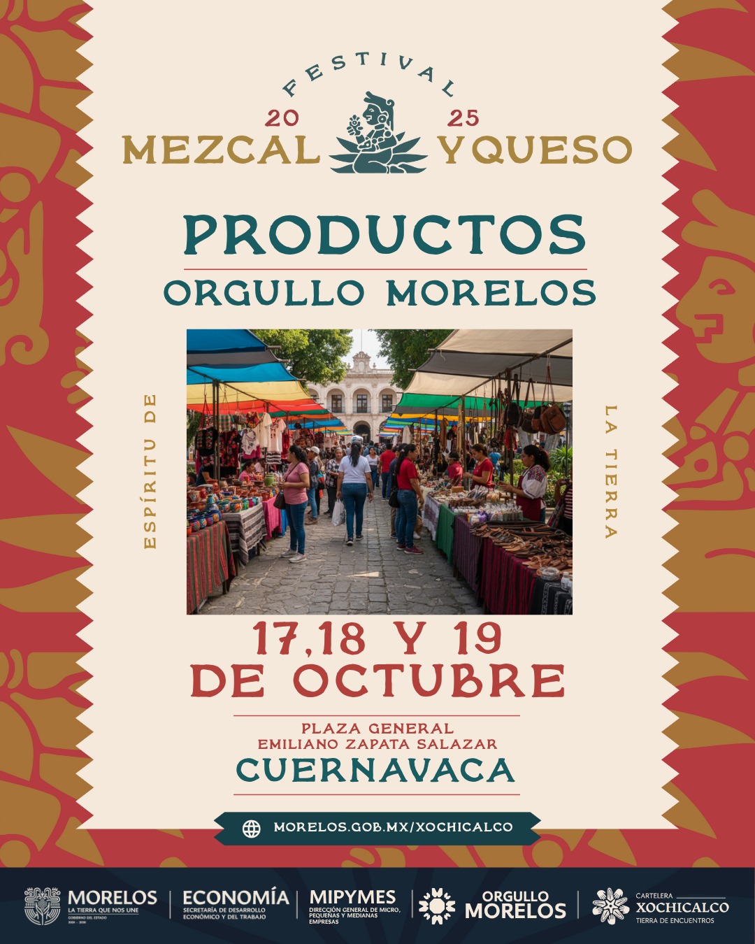 INVITA GOBIERNO DE MORELOS A DISFRUTAR EL FESTIVAL DEL MEZCAL Y EL QUESO “ESPÍRITU DE LA TIERRA” INVITA GOBIERNO DE MORELOS A DISFRUTAR EL FESTIVAL DEL MEZCAL Y EL QUESO “ESPÍRITU DE LA TIERRA”