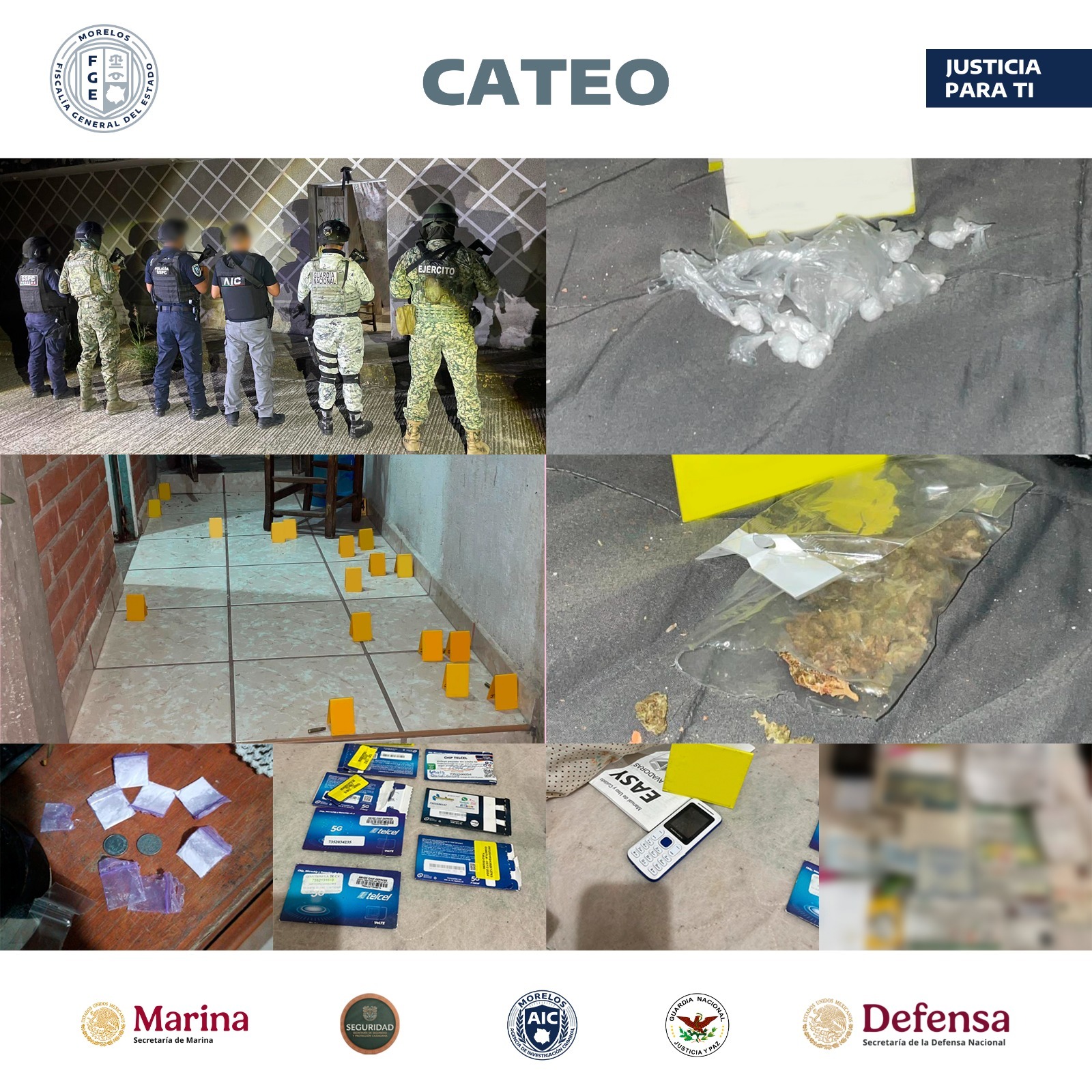 CATEAN UN INMUEBLE, PRESUNTAMENTE RELACIONADO CON DELITO CONTRA LA SALUD EN ATLATLAHUCAN CATEAN UN INMUEBLE, PRESUNTAMENTE RELACIONADO CON DELITO CONTRA LA SALUD EN ATLATLAHUCAN