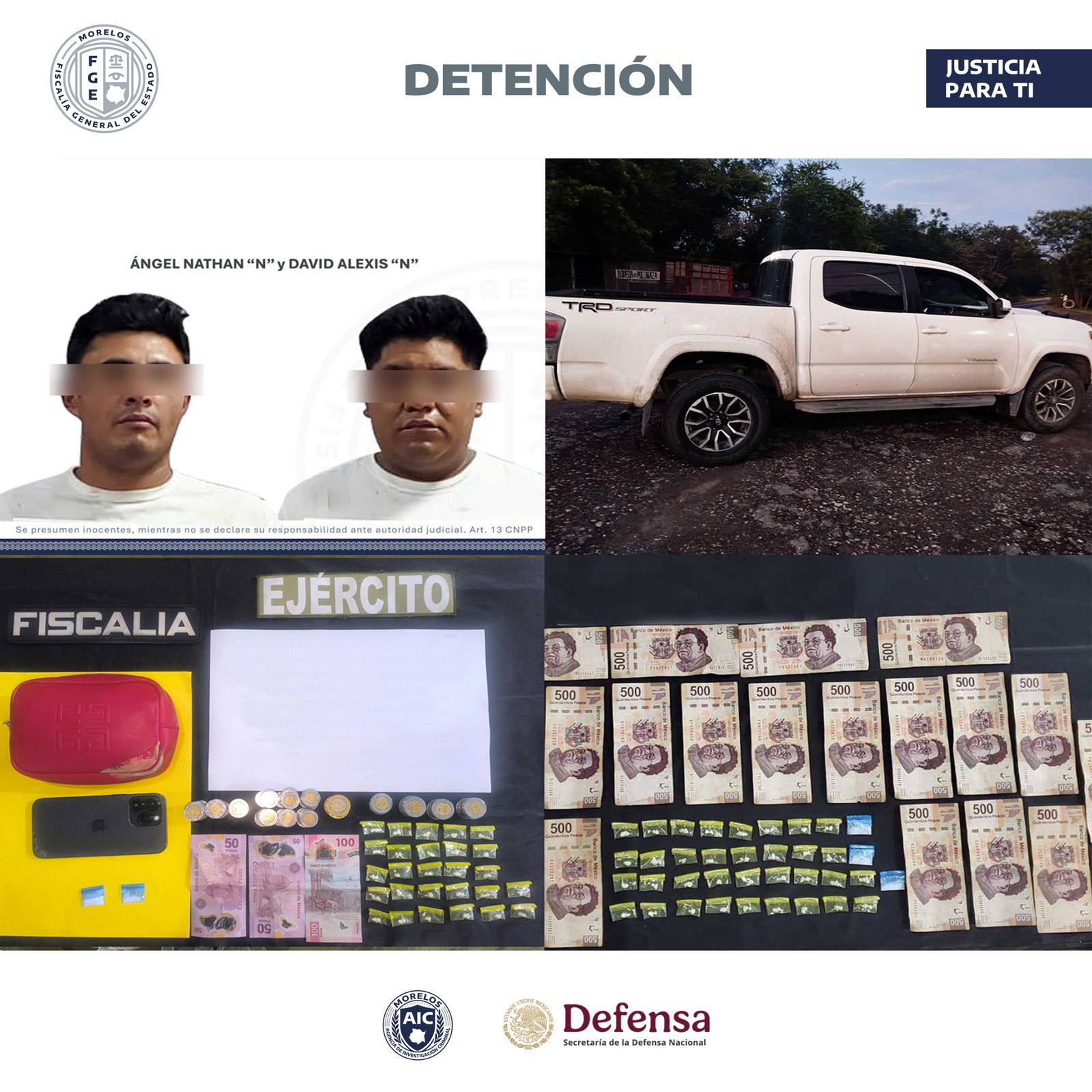 AIC DETIENE EN FLAGRANCIA A DOS HOMBRES QUE PRESUNTAMENTE DISTRIBUÍAN DROGA EN PUENTE DE IXTLA AIC DETIENE EN FLAGRANCIA A DOS HOMBRES QUE PRESUNTAMENTE DISTRIBUÍAN DROGA EN PUENTE DE IXTLA