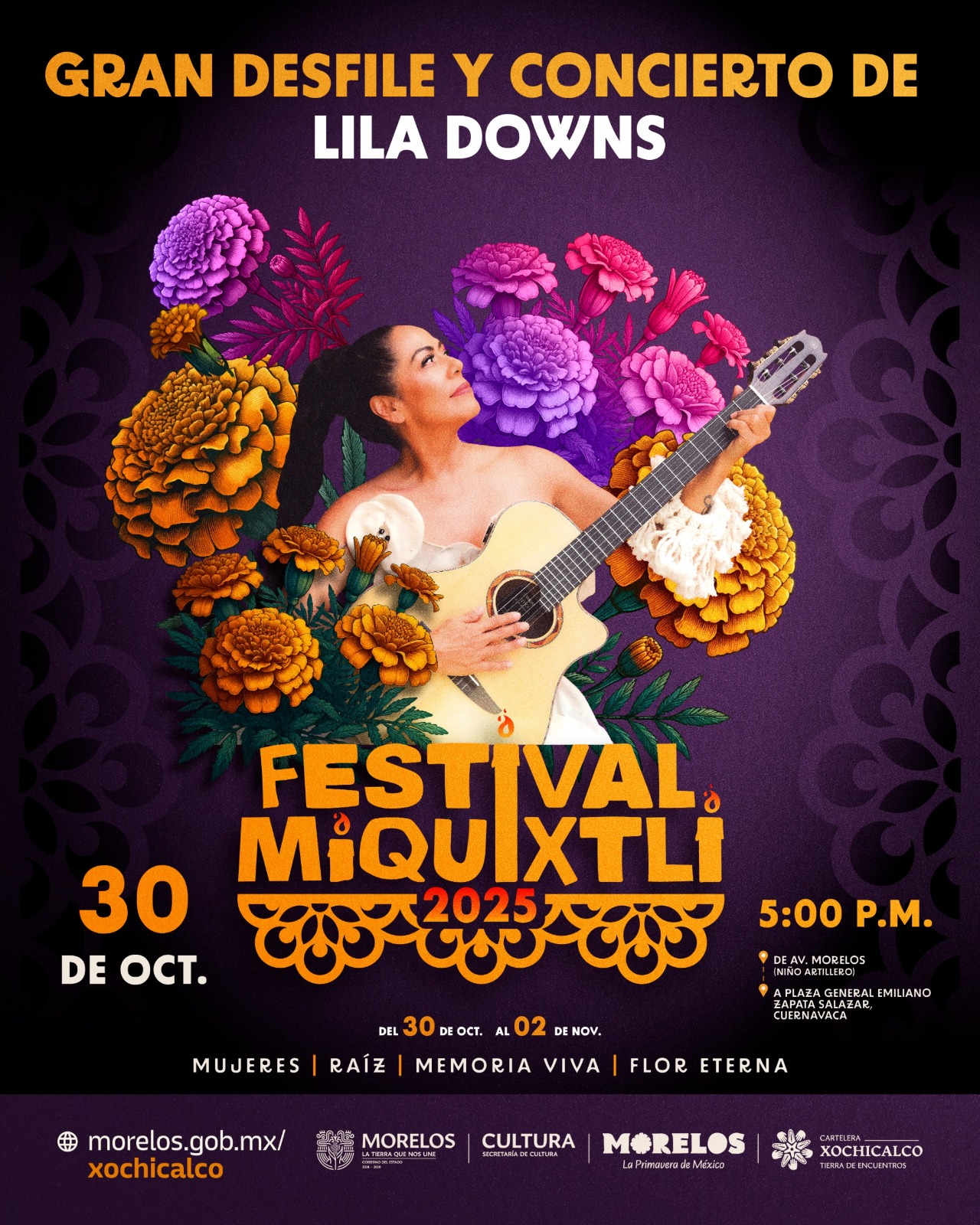 RINDE MORELOS HOMENAJE A LAS MUJERES, RAÍZ Y MEMORIA VIVA DEL ESTADO EN EL FESTIVAL MIQUIXTLI 2025 RINDE MORELOS HOMENAJE A LAS MUJERES, RAÍZ Y MEMORIA VIVA DEL ESTADO EN EL FESTIVAL MIQUIXTLI 2025