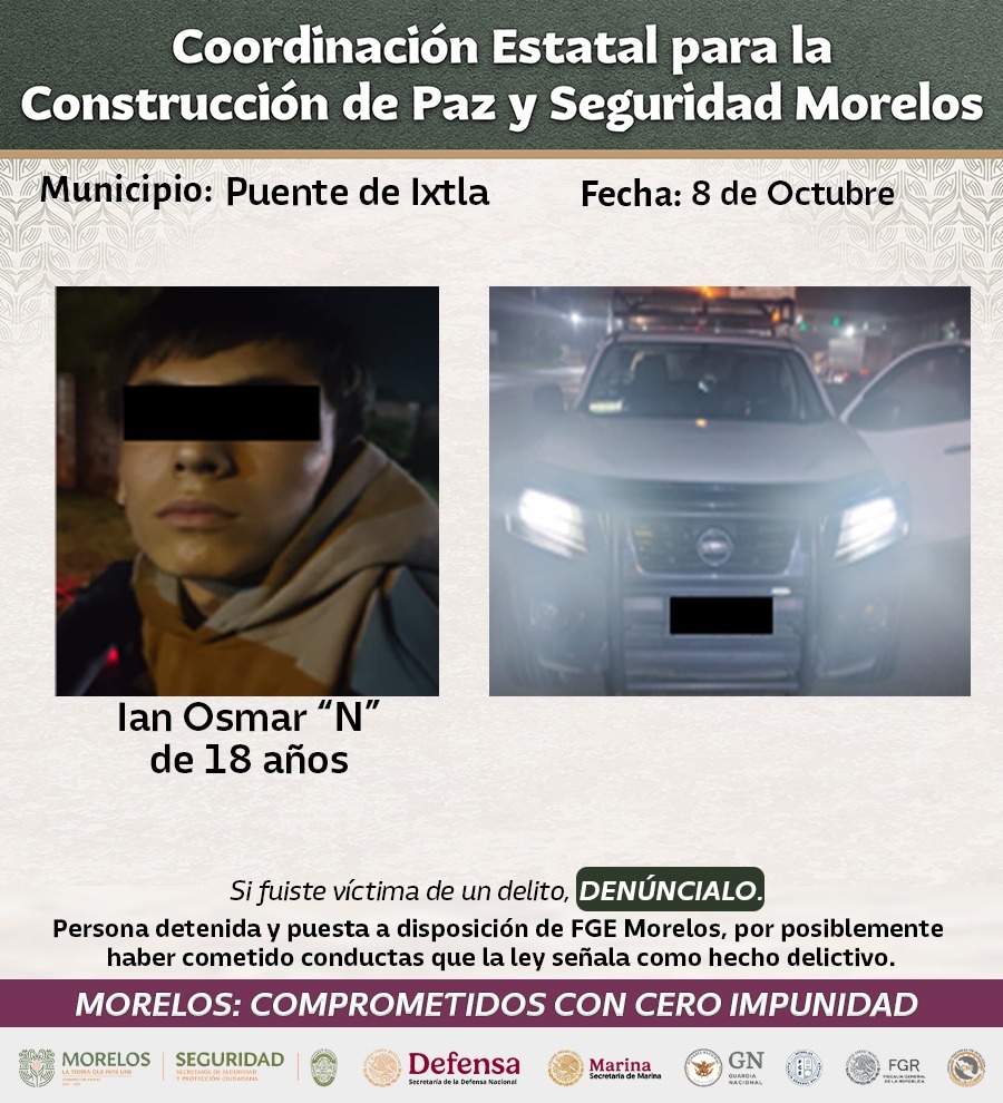 CONSOLIDA MESA DE COORDINACIÓN ESTATAL PARA LA CONSTRUCCIÓN DE PAZ Y SEGURIDAD INTELIGENCIA OPERATIVA CONTRA ROBO DE VEHÍCULOS Y MOTOCICLETAS CONSOLIDA MESA DE COORDINACIÓN ESTATAL PARA LA CONSTRUCCIÓN DE PAZ Y SEGURIDAD INTELIGENCIA OPERATIVA CONTRA ROBO DE VEHÍCULOS Y MOTOCICLETAS