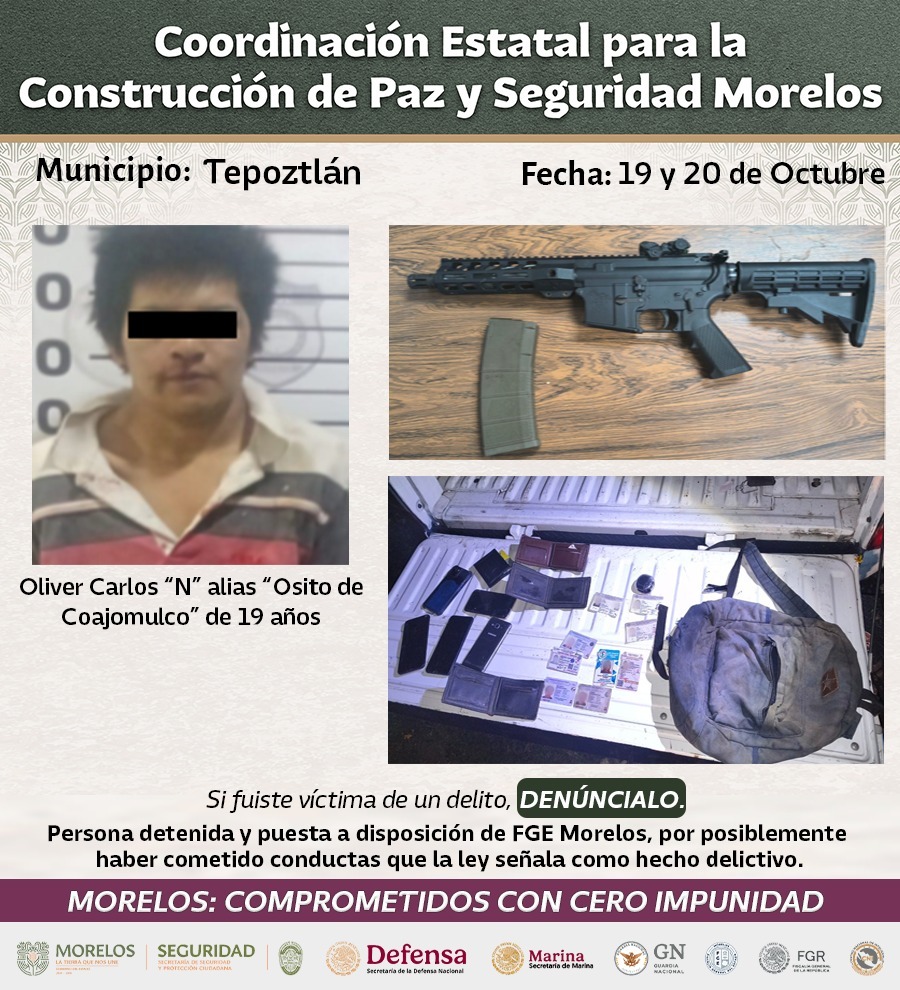 DESMANTELA MESA DE COORDINACIÓN ESTATAL PARA LA CONSTRUCCIÓN DE PAZ Y SEGURIDAD NARCOLABORATORIO, ASEGURA ARSENAL Y DROGA; DETIENE A 27 GENERADORES DE VIOLENCIA