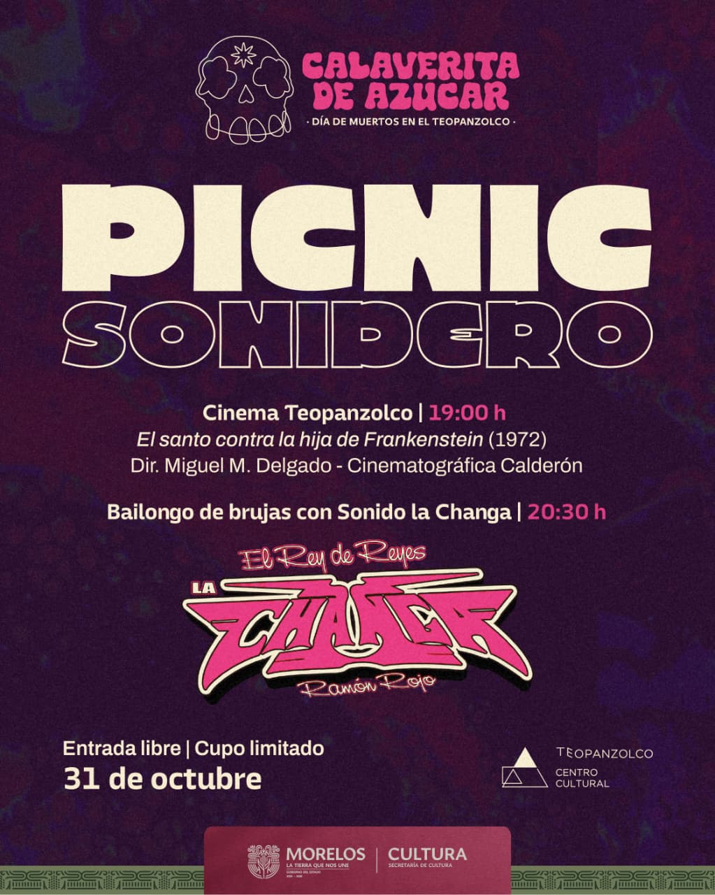 FOMENTA CENTRO CULRURAL TEOPANZOLCO CONVIVENCIA CULTURAL CON PICNIC SONIDERO POR DÍA DE MUERTOS FOMENTA CENTRO CULRURAL TEOPANZOLCO CONVIVENCIA CULTURAL CON PICNIC SONIDERO POR DÍA DE MUERTOS