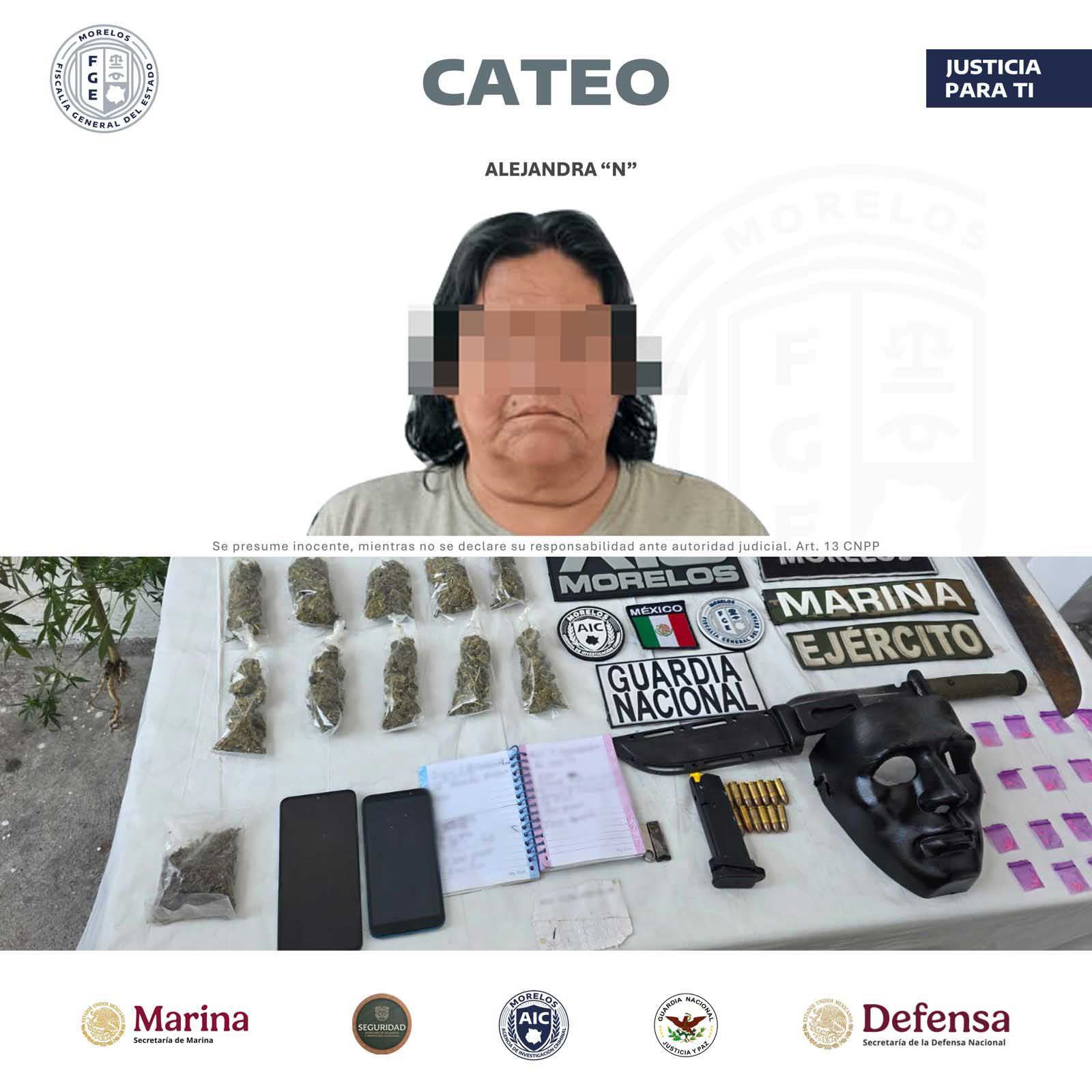 CATEAN INMUEBLE, PRESUNTAMENTE VINCULADO CON DELITO CONTRA LA SALUD EN TEPALCINGO