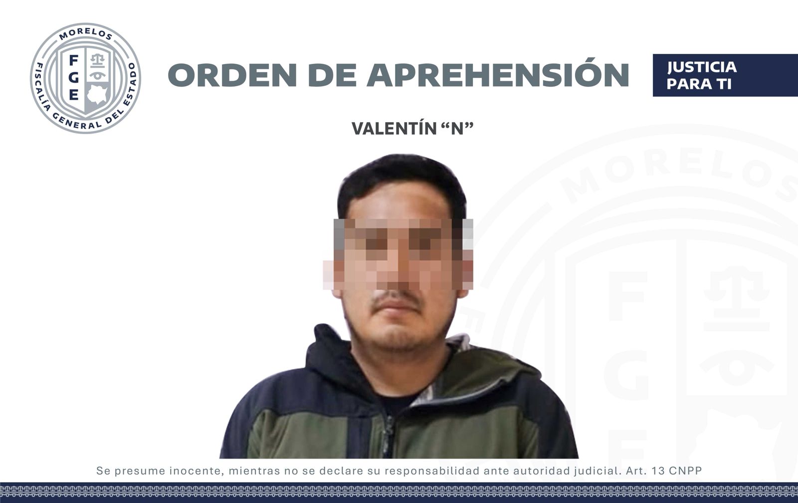 APREHENDEN A UN HOMBRE POR VIOLENCIA FAMILIAR EN TEPOZTLÁN
